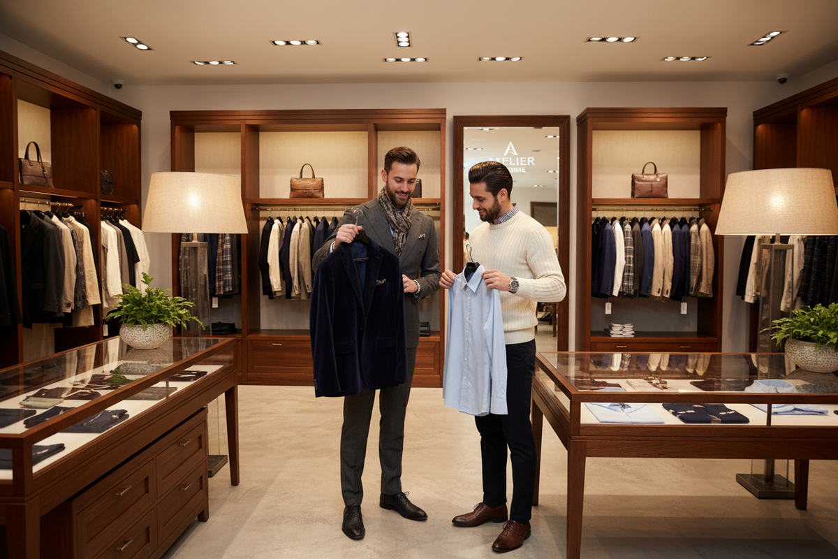 Men's clothes and apparel