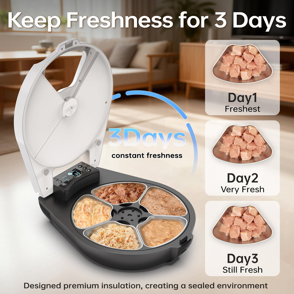 Automatic Smart Pet Food Dispenser