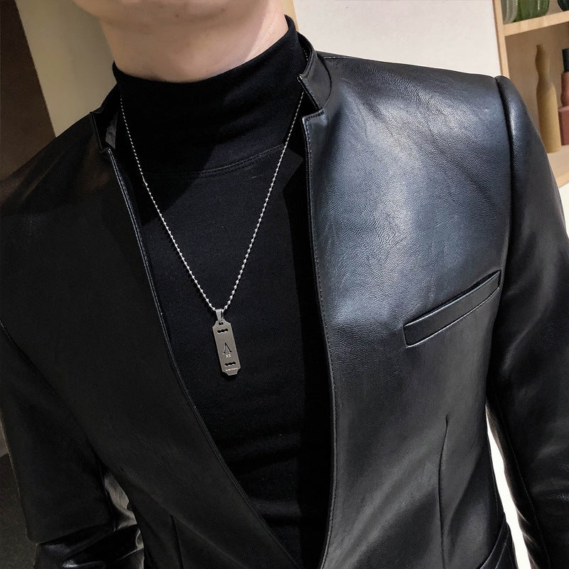 Men's Stand-up Collar Jacket