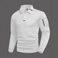 Polo shirt with pocket zippers