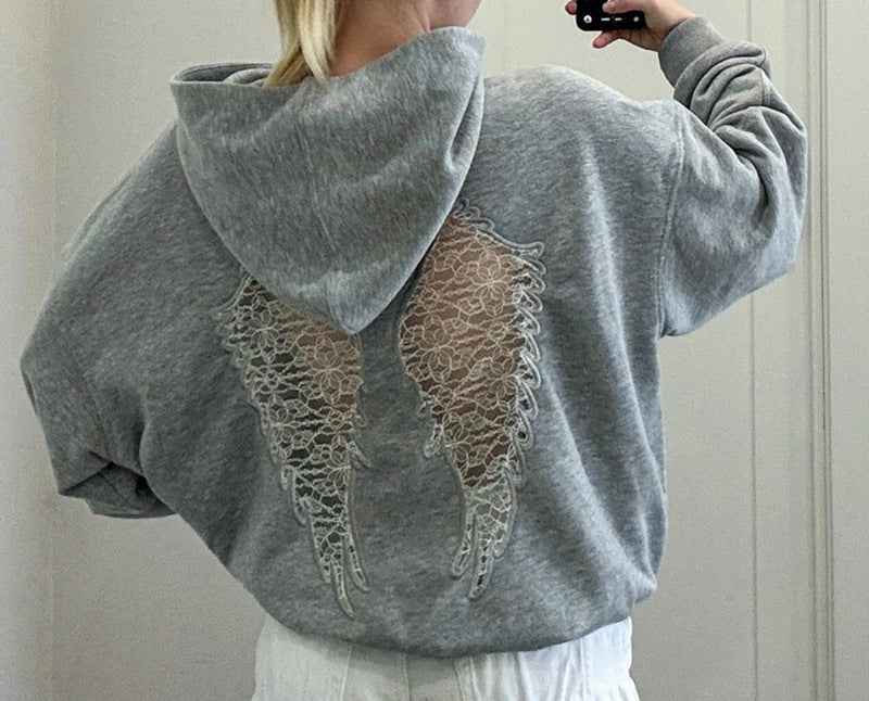 Women's Hooded Long-Sleeve Sweatshirt