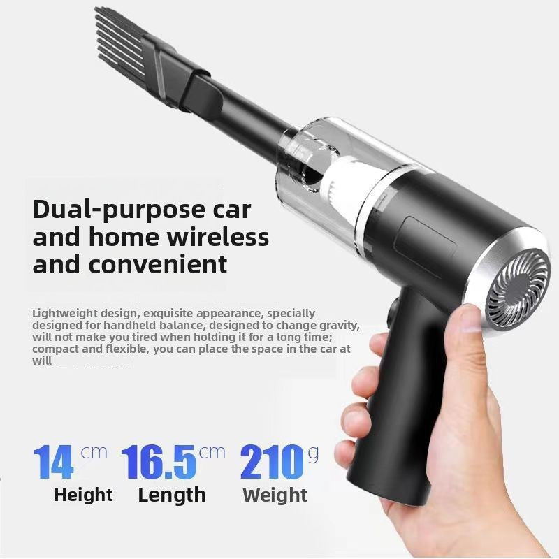 Portable wireless handheld car vacuum cleaner