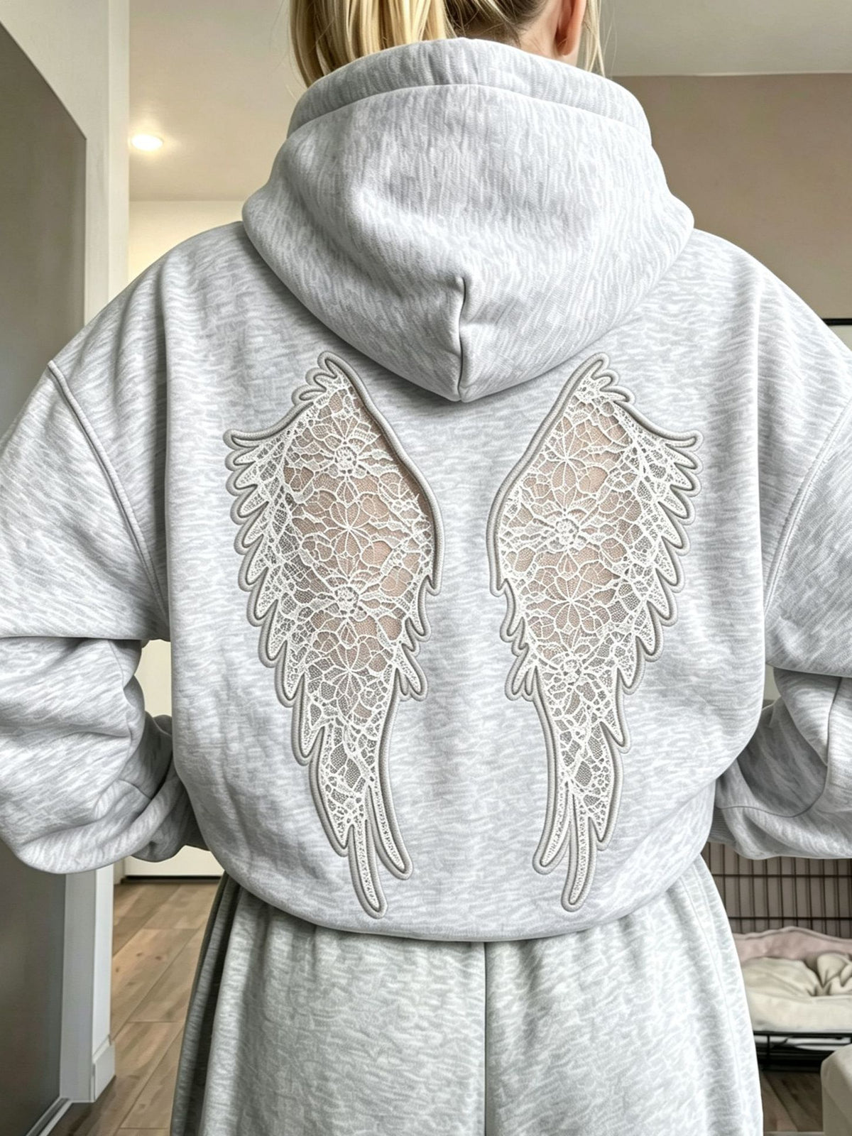 Women's Hooded Long-Sleeve Sweatshirt