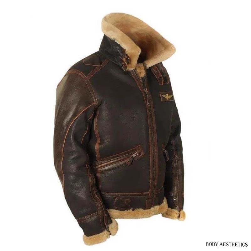 Mens PU Leather Jacket
