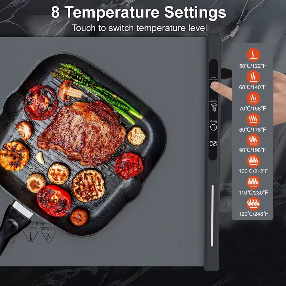 Food Warmer Electric Food Warmer Plate Electric Warming Tray for Food Fast Heating Food Warming Pad Foldable Food Warming Mat