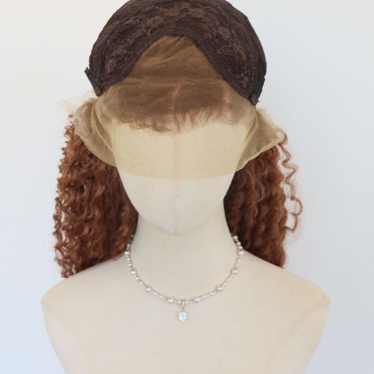 Lace Front Synthetic Wig with Voluminous Curls