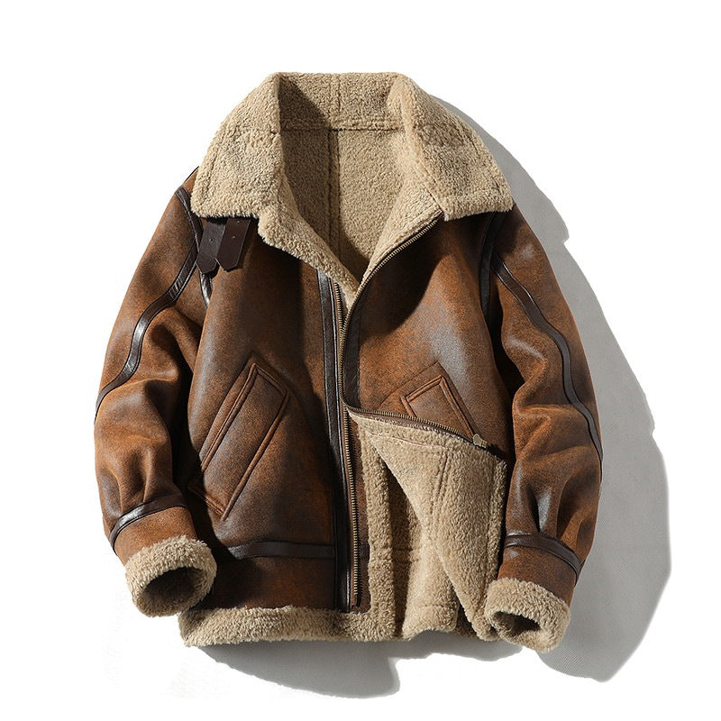 Cashmere-Lamb Fur Coat – BIG B