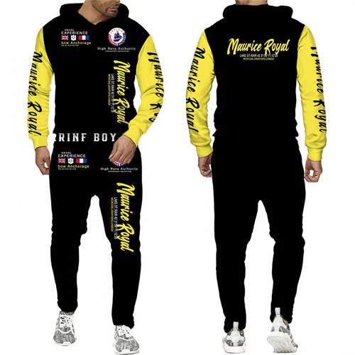Printed Hooded Sweatshirt for Men