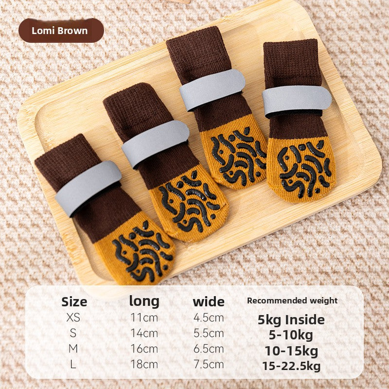 claw-protecting non-slip stockings for medium and large dogs Pet shoes and socks