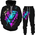 Printed Hooded Sweatshirt for Men