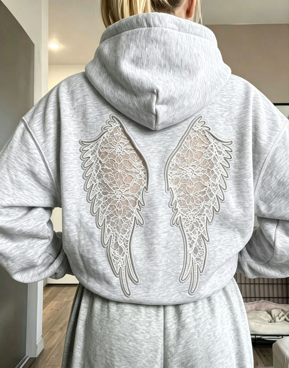 Women's Hooded Long-Sleeve Sweatshirt