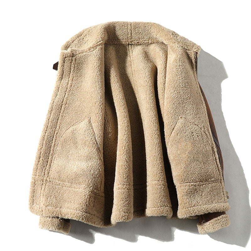 Cashmere-Lamb Fur Coat – BIG B