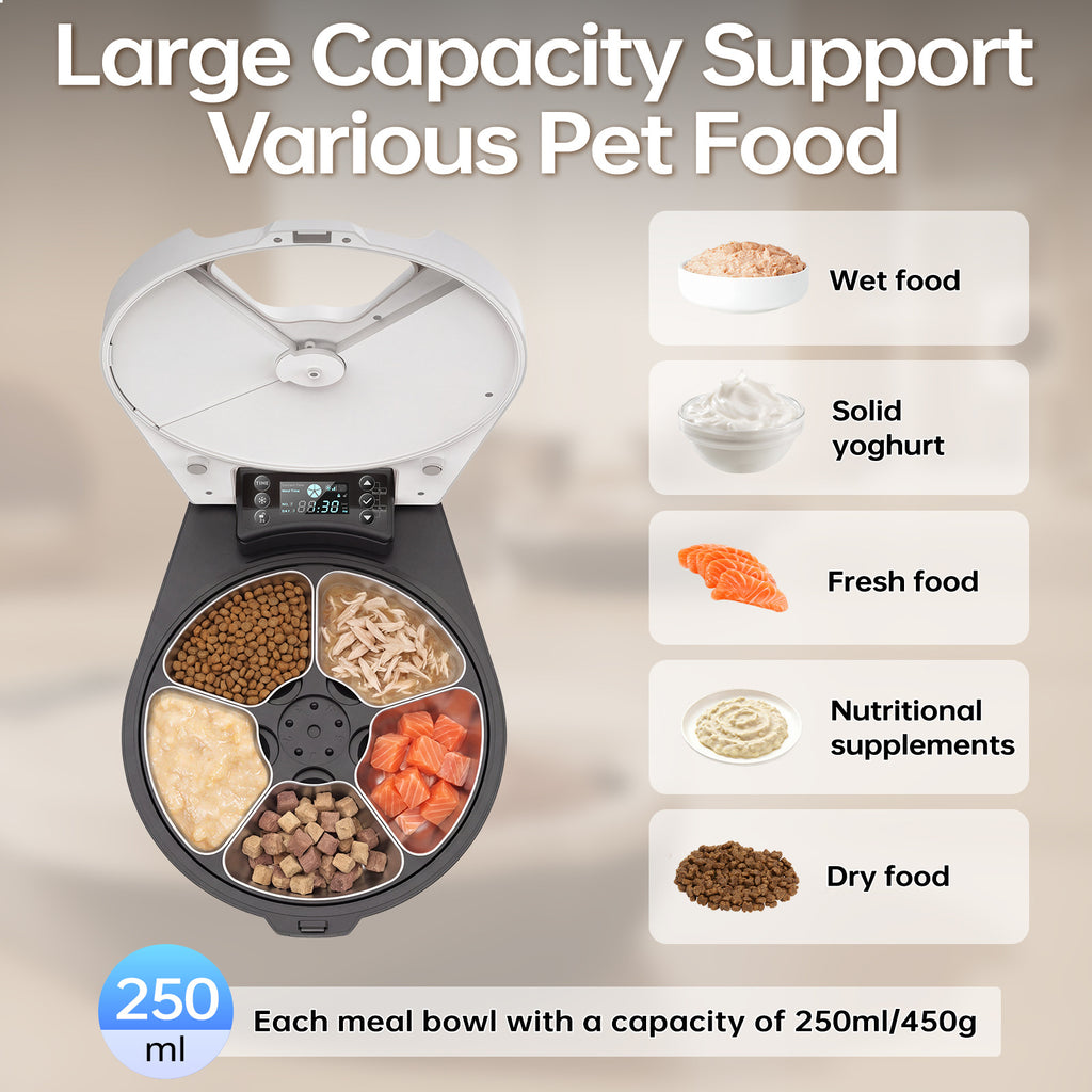 Automatic Smart Pet Food Dispenser