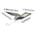 1000W Solar Street Light Outdoor Solar Street Light IP65 Waterproof Automatic Dusk to Dawn Street Light for Garage Garden