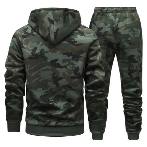 Printed Hooded Sweatshirt for Men